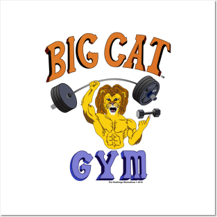 Big Cat Lion Cartoony Posters and Art